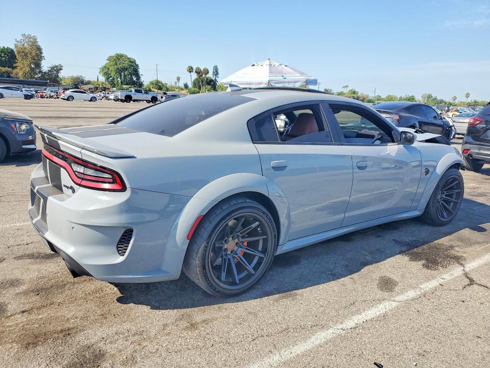 2022 Dodge Charger VIN 2C3CDXL96NH135706 COPART salvage auction — FRONT END, Ca - Salvage Certificate, sold $30,000 on 2026-09-15 (photo 3)
