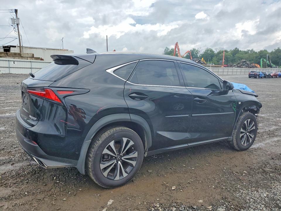 2020 Lexus Nx VIN JTJSARDZ1L5003075 COPART salvage auction — FRONT END, Nj - Cert Of Title-Salvage, sold $7,600 on 2026-08-28 (photo 3)