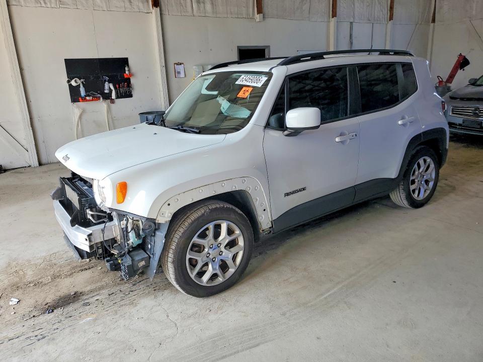 2017 Jeep Renegade VIN ZACCJABB6HPF51599 COPART salvage auction — FRONT END, Ky - Cert Of Title-Salvage, sold $2,250 on 2026-08-10 (photo 1)