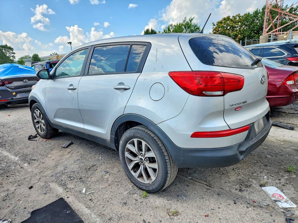 2014 Kia Sportage VIN KNDPB3AC2E7557090 COPART salvage auction — NORMAL WEAR, In - Certificate Of Title, sold $1,100 on 2026-09-18 (photo 2)