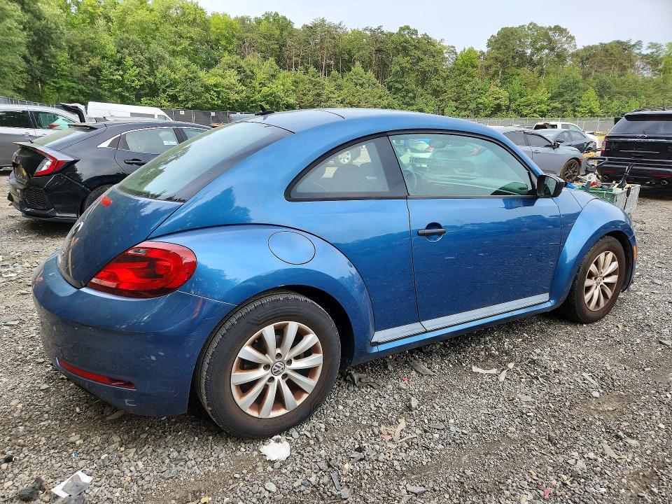 2017 Volkswagen Beetle VIN 3VWF17AT8HM613398 COPART salvage auction — SIDE, Md - Certificate Of Title, sold $975 on 2026-09-01 (photo 3)