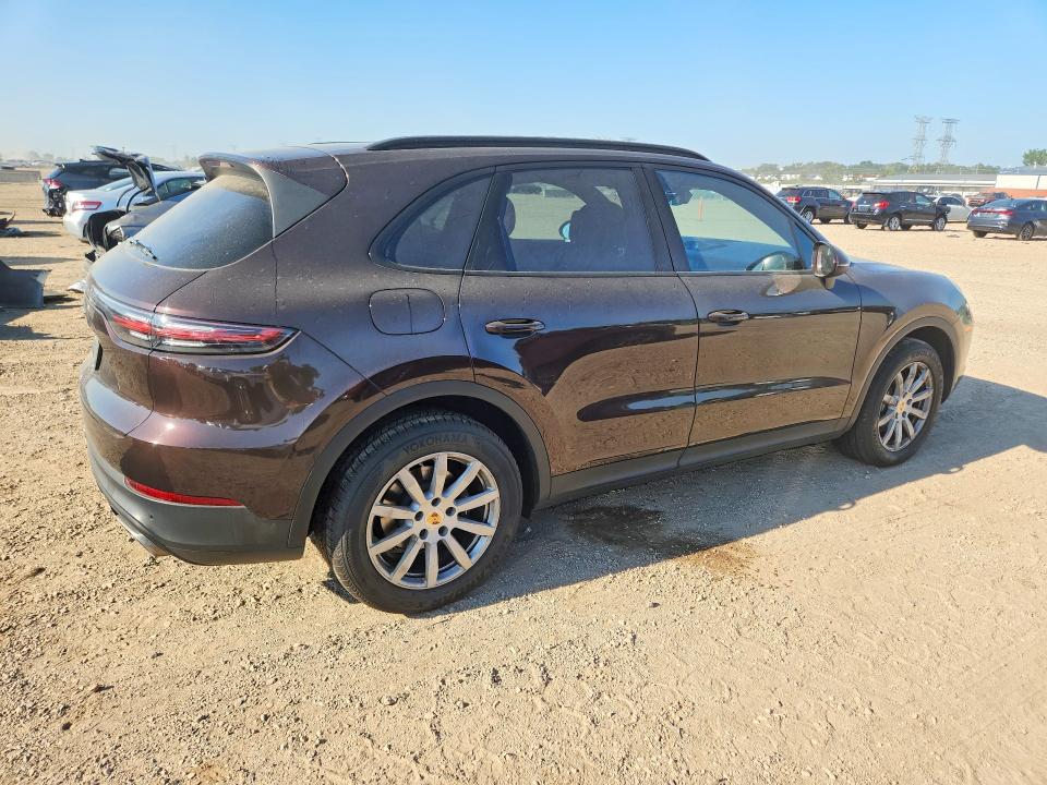 2019 Porsche Cayenne VIN WP1AA2AY3KDA06726 COPART salvage auction — FRONT END, Il - Salvage Certificate, sold $22,300 on 2026-09-22 (photo 3)