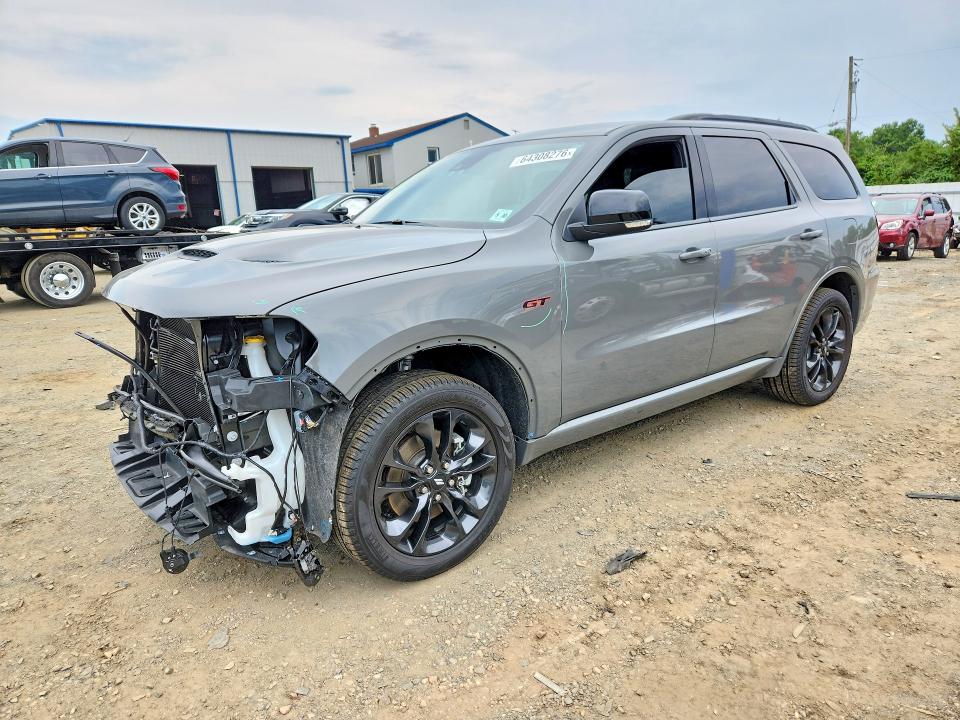 2025 Dodge Durango VIN 1C4RDJDG9SC556186 COPART salvage auction — FRONT END, Nj - Cert Of Title-Salvage, sold $27,000 on 2026-09-14 (photo 1)