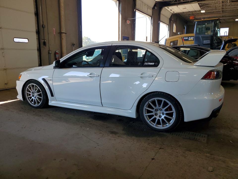 2010 Mitsubishi Lancer evolution VIN JA32W8FV8AU007926 COPART salvage auction — FRONT END, MN - CERT OF TITLE-PRIOR SALVAGE, sold $10,800 on 2026-09-01 (photo 2)