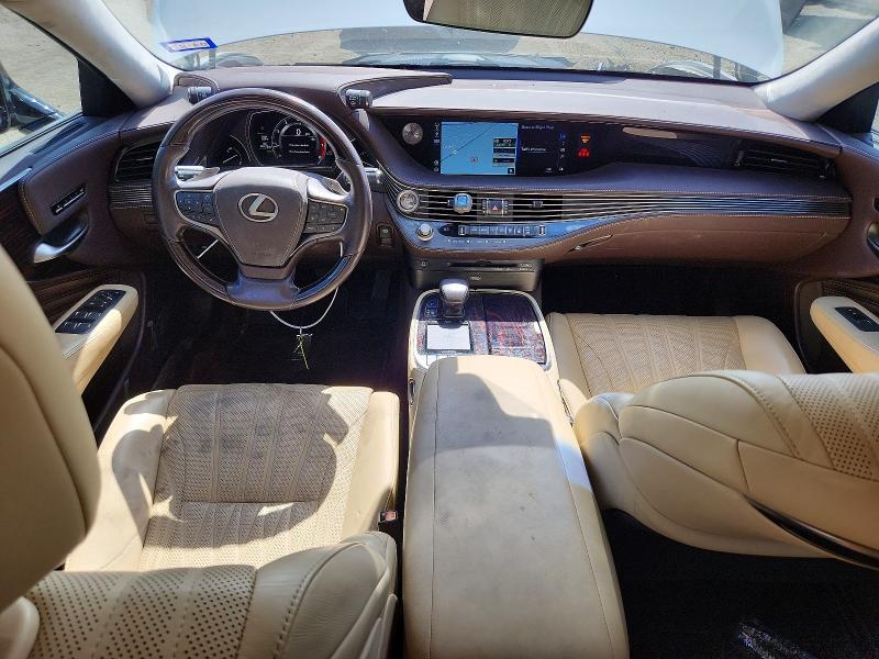 2018 Lexus Ls VIN JTHB51FF5J5006262 COPART salvage auction — FRONT END, TX - SALVAGE VEHICLE TITLE (P), sold $14,300 on 2026-10-01 (photo 8)