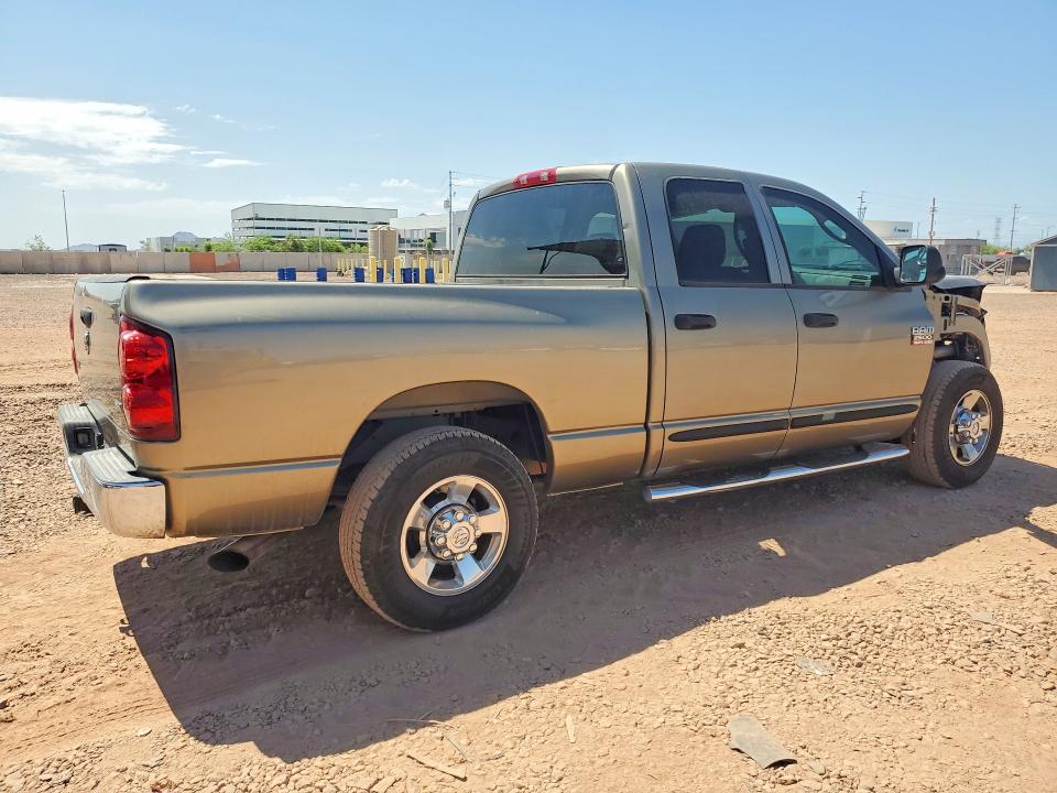 2007 Dodge Ram VIN 3D7KR28C77G711893 COPART salvage auction — FRONT END, Az - Cert Of Title - Salvage, sold $7,000 on 2026-08-13 (photo 3)