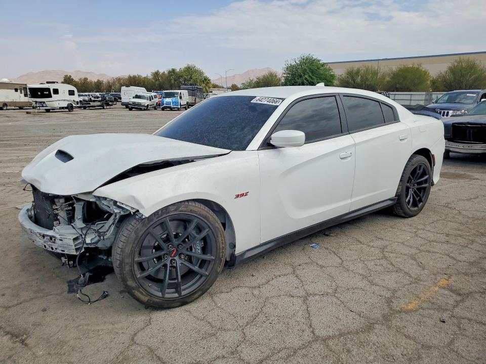 2022 Dodge Charger VIN 2C3CDXGJ2NH102433 — COPART salvage auction photo
