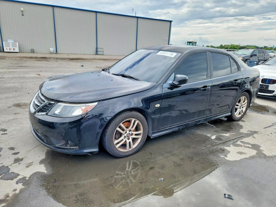 2011 Saab 9-3 VIN YS3FA4MYXB1307860 COPART salvage auction — FRONT END, Fl - Cert Of Title Slvg Rebuildable, sold $300 on 2026-08-12 (photo 1)