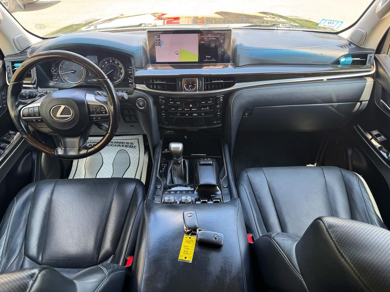 2018 Lexus Lx570 VIN JTJHY7AX3J4262165 COPART salvage auction — Minor Dent/Scratches, MA - CERTIFICATE OF TITLE (P), sold $41,750 on 2026-08-07 (photo 9)
