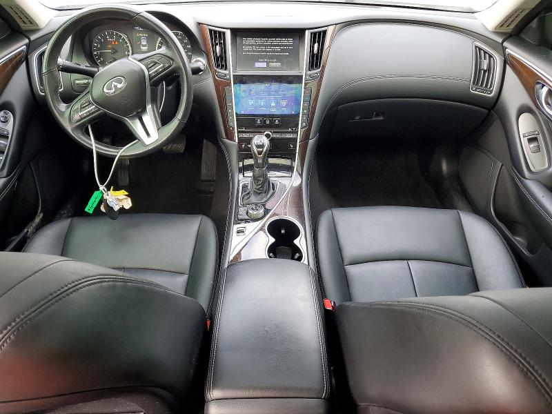 2018 Infiniti Q50 VIN JN1EV7AR5JM430164 COPART salvage auction — NORMAL WEAR, CO - CERTIFICATE OF TITLE, sold $2,850 on 2026-09-10 (photo 8)