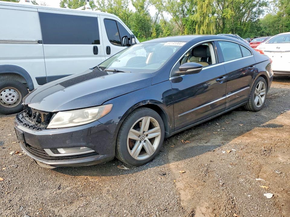 2013 Volkswagen Passat cc VIN WVWAP7AN9DE517020 COPART salvage auction — FRONT END, Ct - Cert Of Title-Salvage, sold $450 on 2026-08-18 (photo 1)