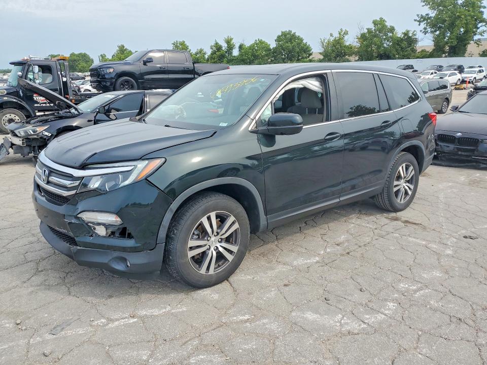 2018 Honda Pilot VIN 5FNYF6H55JB059262 — COPART salvage auction photo