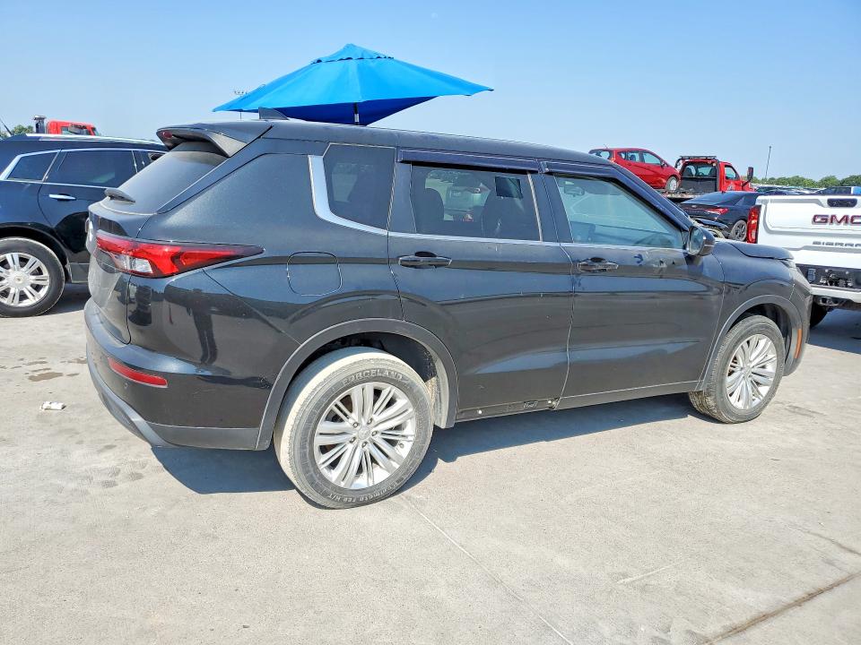2022 Mitsubishi Outlander VIN JA4J3TA81NZ002757 COPART salvage auction — MINOR DENT/SCRATCHES, Tx - Certificate Of Title (P), sold $7,900 on 2026-08-19 (photo 3)