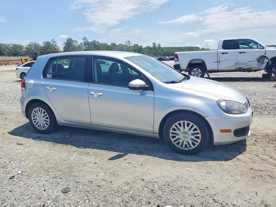 2013 Volkswagen Golf VIN WVWDB7AJ7DW116911 COPART salvage auction — NORMAL WEAR, SC - CERTIFICATE OF TITLE, sold $200 on 2026-08-12 (photo 4)