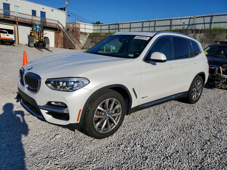 2018 BMW X3 VIN 5UXTR9C53JLC75569 — COPART salvage auction photo