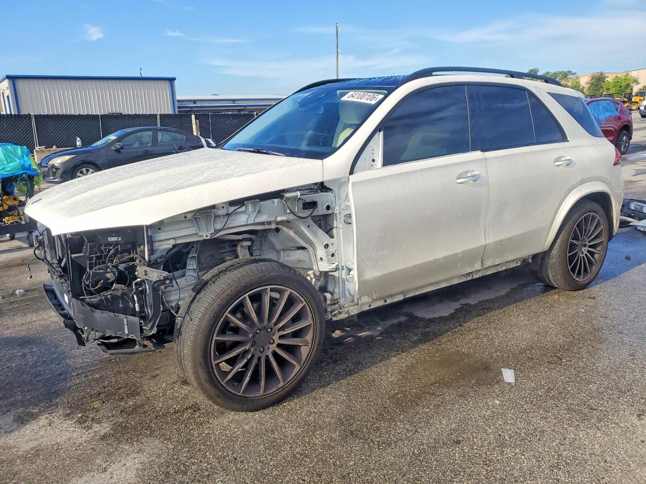 2022 Mercedes-Benz GLE-Class VIN 4JGFB4KB8NA670371 — COPART salvage auction photo