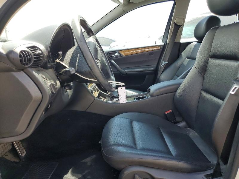 2007 Mercedes-benz C class VIN WDBRF52H07F917130 COPART salvage auction — FRONT END, CA - SALVAGE CERTIFICATE, sold $325 on 2026-08-20 (photo 7)