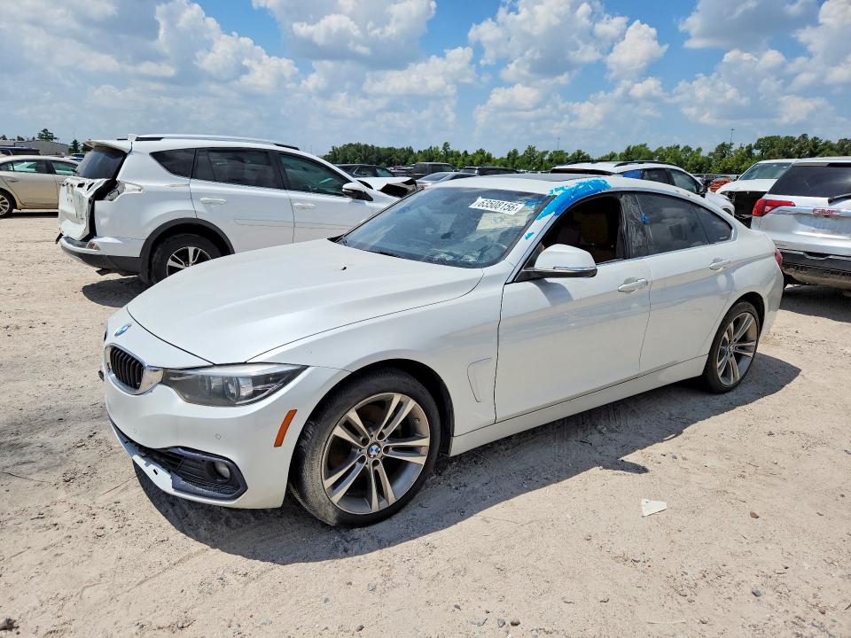 2018 BMW 4er VIN WBA4J3C51JBG91195 COPART salvage auction — VANDALISM, Tx - Certificate Of Title (P), sold $8,300 on 2026-08-14 (photo 1)