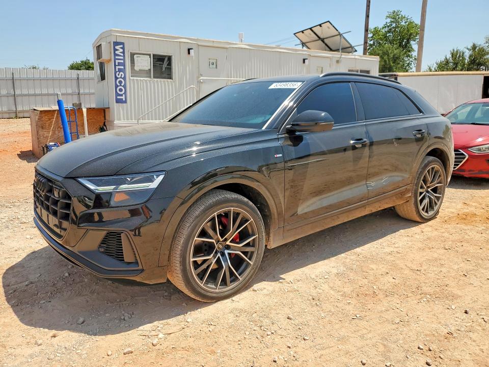 2022 Audi Q8 VIN WA1EVBF16ND034618 — COPART salvage auction photo