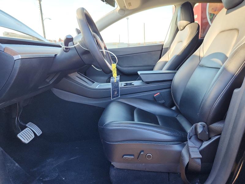 2021 Tesla Model y VIN 5YJYGDEF5MF216081 COPART salvage auction — FRONT END, Ca - Salvage Certificate, sold $13,800 on 2026-10-05 (photo 7)