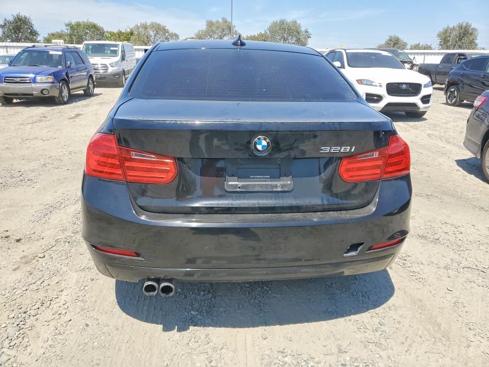 2013 BMW 3er VIN WBA3C1G51DNR45623 COPART salvage auction — FRONT END, Ca - Salvage Certificate, sold $875 on 2026-08-18 (photo 6)