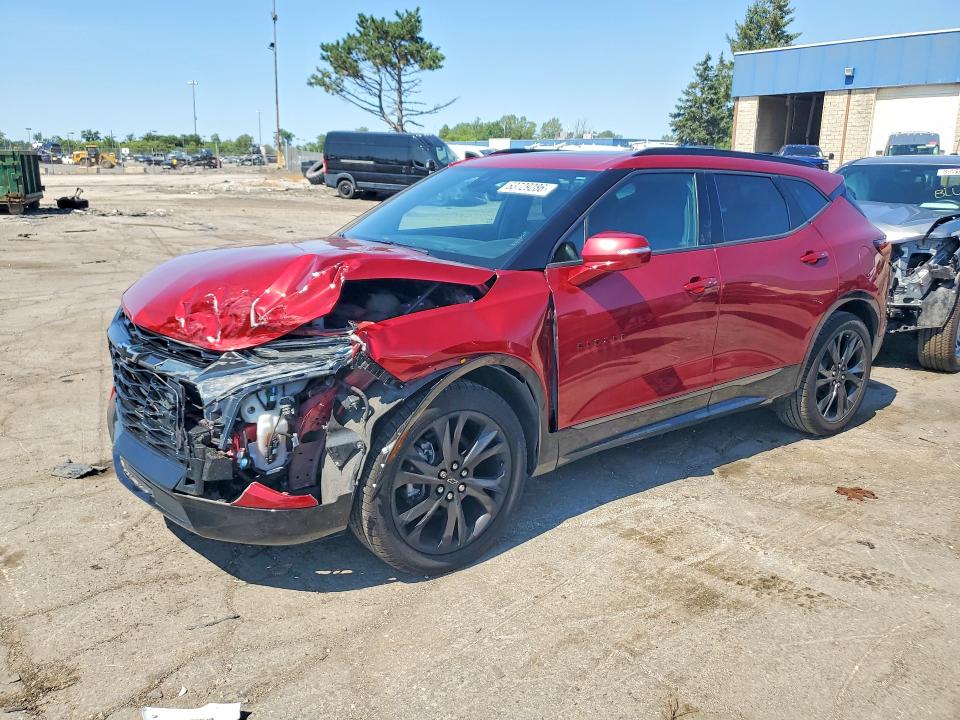 2021 Chevrolet Blazer VIN 3GNKBERS1MS528852 — COPART salvage auction photo