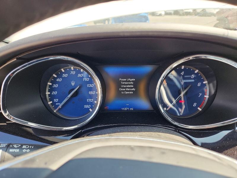 2017 Maserati Quattroporte VIN ZAM56RRLXH1217398 COPART salvage auction — FRONT END, WA - VEHICLE CERT OF OWNERSHIP-TITL, sold $2,900 on 2026-08-21 (photo 9)