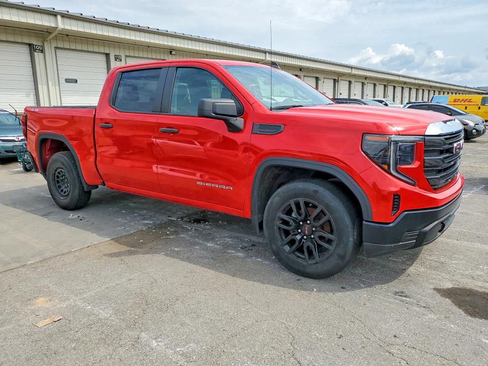 2022 Gmc SIERRA VIN 1GTPUAEK3NZ568295 COPART salvage auction — SIDE, Ky - Certificate Of Title (P), sold $15,100 on 2026-08-22 (photo 4)
