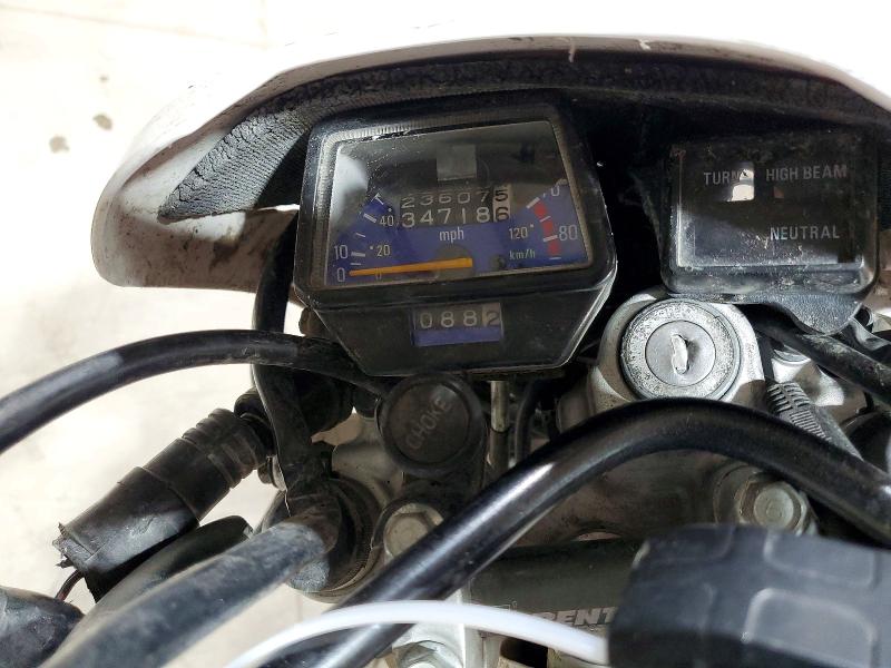 1993 Yamaha Xt225 VIN JYA4BEE05PA014865 COPART salvage auction — FRONT END, PA - CERTIFICATE OF SALVAGE, sold $375 on 2026-08-20 (photo 7)