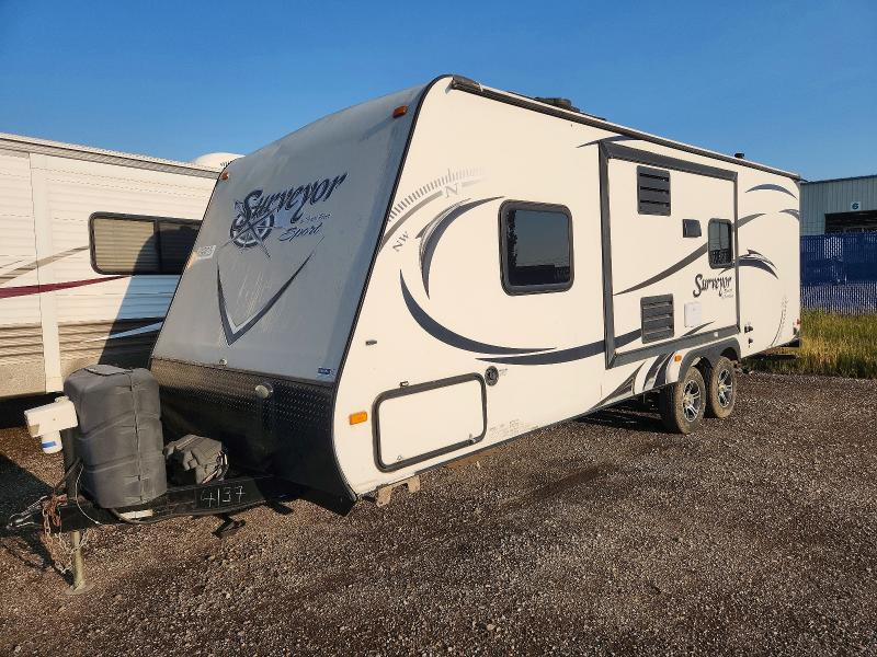 2014 Forest river Surveyor VIN 4X4TSVB29EL024137 COPART salvage auction — BURN, ON - PERMIT NO BRAND - UNFIT, sold $550 on 2026-09-15 (photo 2)