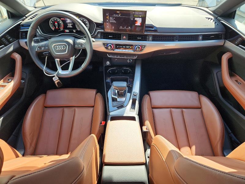 2024 Audi A5 VIN WAUFACF51RA060417 COPART salvage auction — REAR END, Salvage Title, sold $18,300 on 2026-10-20 (photo 8)