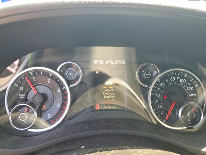 2022 Ram 2500 VIN 3C6UR5DL3NG436490 COPART salvage auction — FRONT END, Tx - Salvage Vehicle Title, sold $15,400 on 2026-10-09 (photo 9)