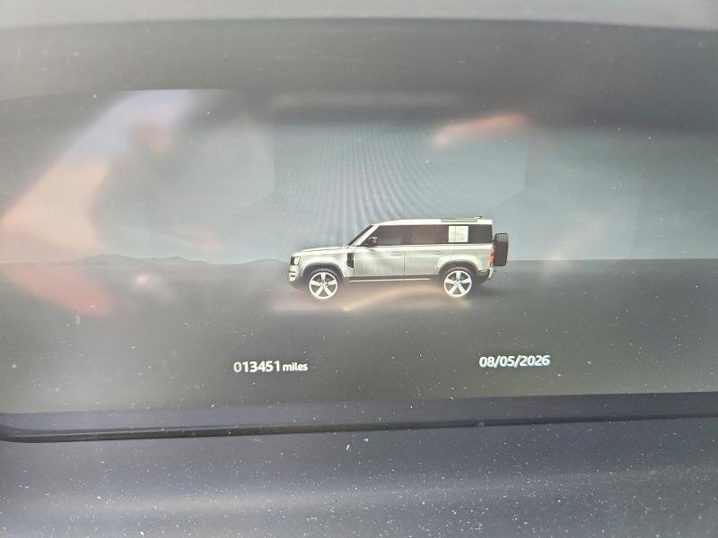 2025 Land rover Defender VIN SALEJ7EU6S2474414 COPART salvage auction — FRONT END, Al - Cert Of Title-Salvage Title, sold $30,775 on 2026-09-11 (photo 9)