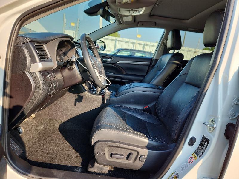 2019 Toyota Highlander VIN 5TDDZRFH0KS922759 COPART salvage auction — REAR END, Co - Certificate Of Title, sold $18,400 on 2026-08-24 (photo 7)
