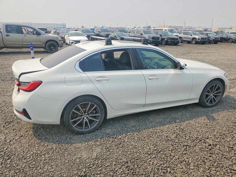 2020 BMW 3 series VIN 3MW5R7J01L8B06354 COPART salvage auction — SIDE, AZ - CERTIFICATE OF TITLE, sold $7,500 on 2026-08-11 (photo 3)