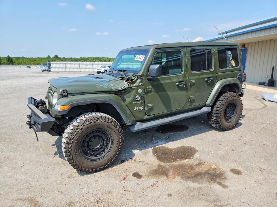 2020 Jeep Wrangler / VIN 1C4HJXEG9LW283630 — COPART salvage auction photo