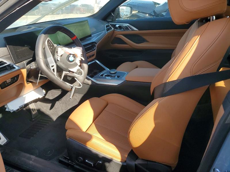 2026 BMW M440i VIN WBA83DA03TCX71777 COPART salvage auction — FRONT END, TX - CERTIFICATE OF TITLE, sold $12,700 on 2026-08-12 (photo 7)