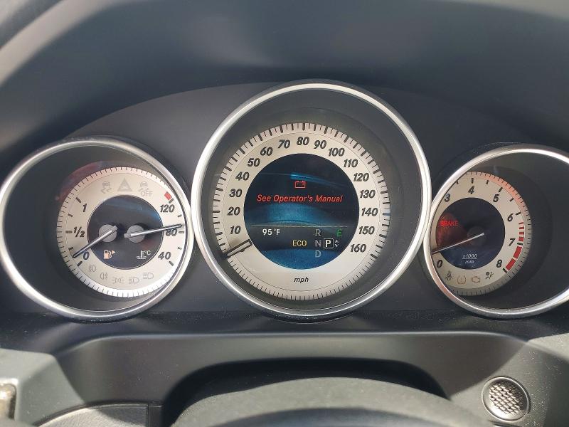 2014 Mercedes-benz E-klasse VIN WDDHF5KB3EB002520 COPART salvage auction — MINOR DENT/SCRATCHES, Fl - Certificate Of Title, sold $2,100 on 2026-08-14 (photo 9)