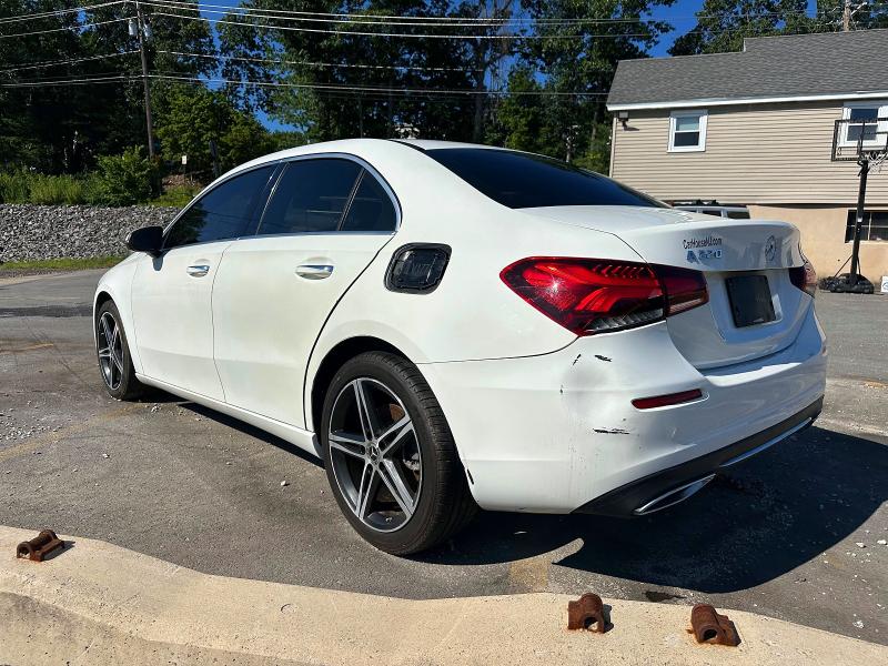 2019 Mercedes-benz A-klasse VIN WDD3G4EB2KW034599 COPART salvage auction — MECHANICAL, Salvage Title, sold $10,500 on 2026-08-18 (photo 2)