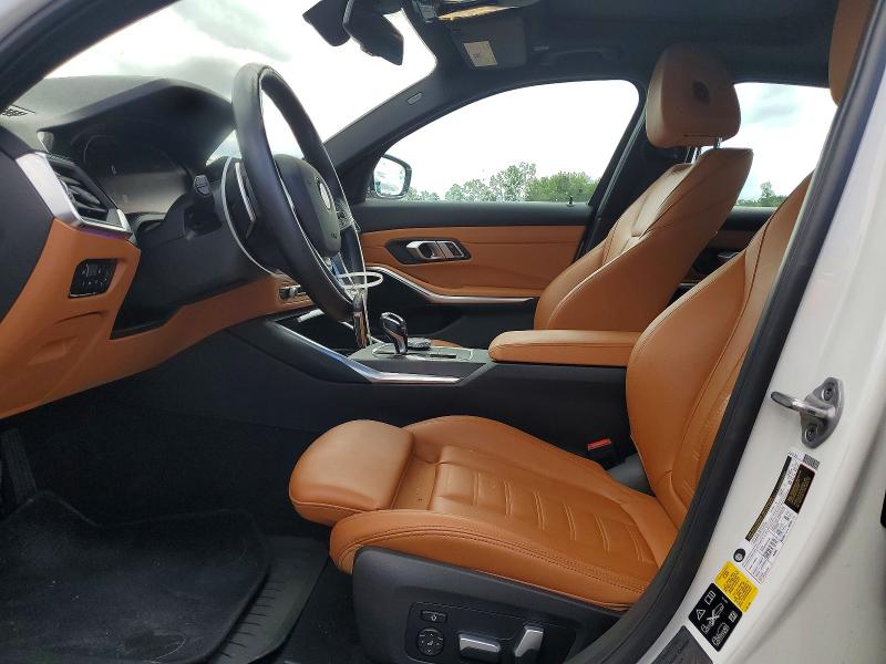 2021 BMW 3er VIN 3MW5R7J0XM8B79675 COPART salvage auction — FRONT END, Pa - Certificate Of Salvage, sold $14,900 on 2026-08-26 (photo 7)