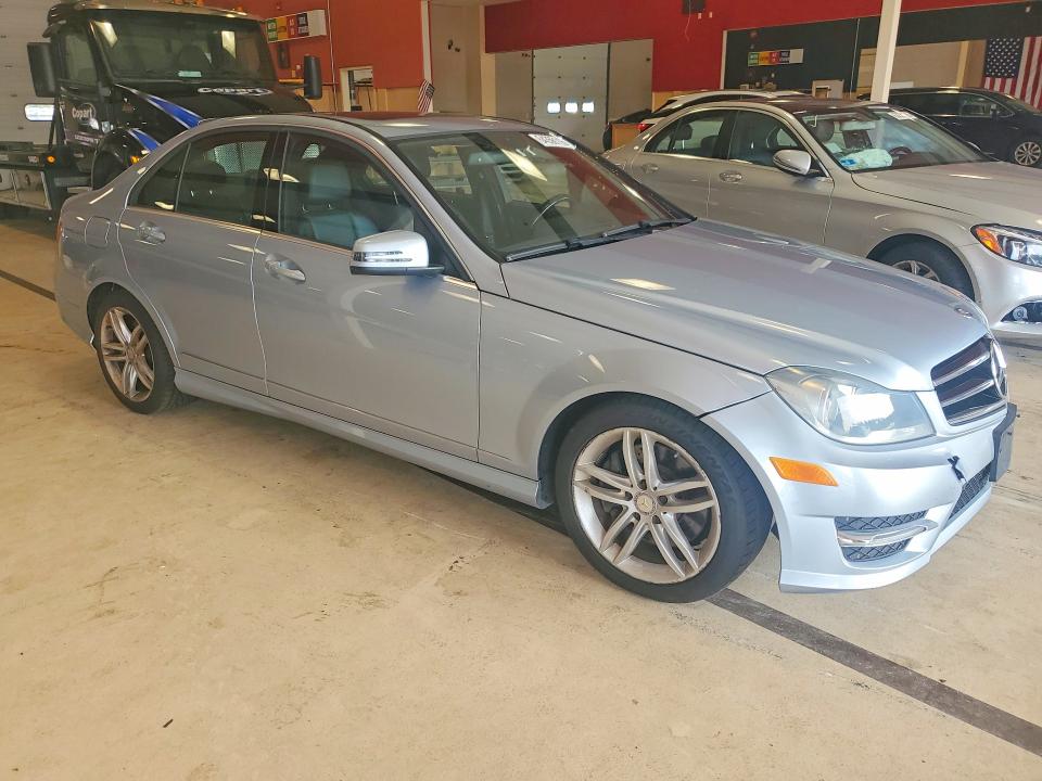 2014 Mercedes-benz C-klasse VIN WDDGF8AB2ER307335 COPART salvage auction — WATER/FLOOD, Ri - Bill Of Sale, sold $1,600 on 2026-08-18 (photo 4)