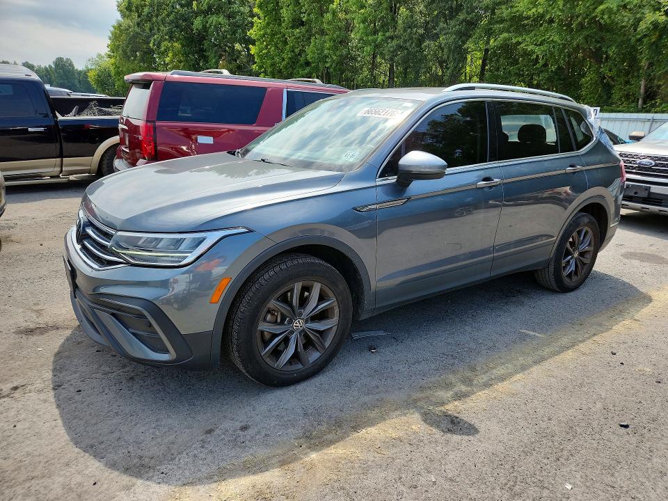 2022 Volkswagen Tiguan VIN 3VV2B7AX1NM115297 — COPART salvage auction photo