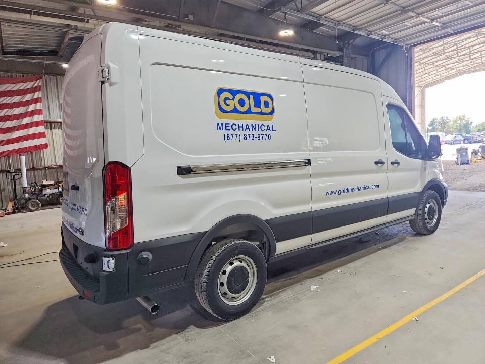 2025 Ford Transit VIN 1FTBR1C88SKA91922 COPART salvage auction — HAIL, MO - SALVAGE CERTIFICATE OF TITLE, sold $34,000 on 2026-09-30 (photo 3)