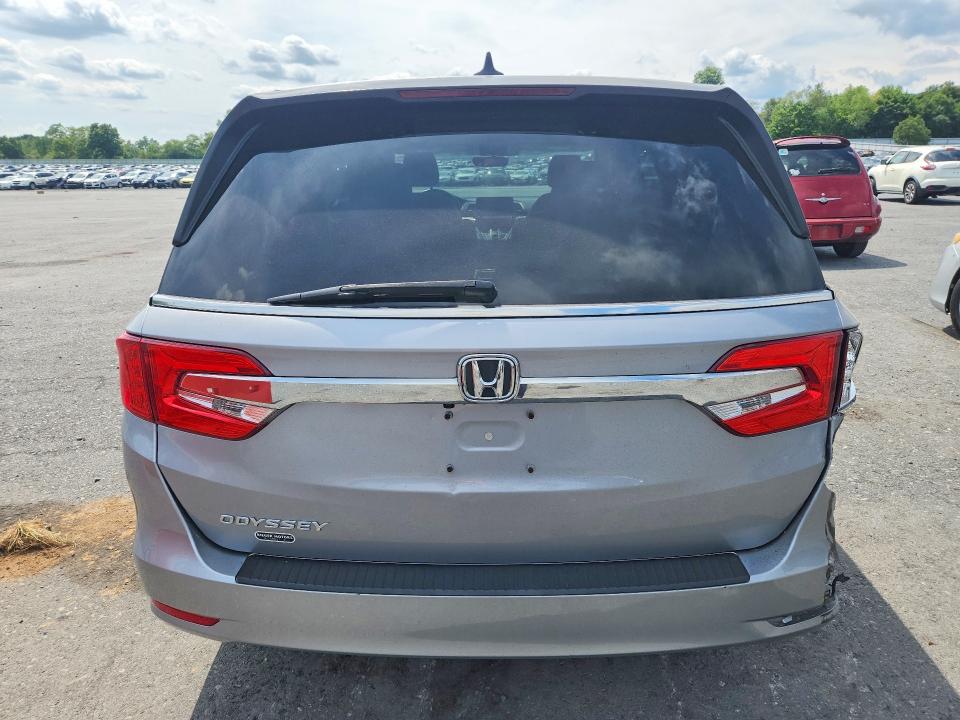 2019 Honda Odyssey VIN 5FNRL6H74KB004320 COPART salvage auction — REAR END, Pa - Certificate Of Salvage, sold $4,150 on 2026-08-25 (photo 6)