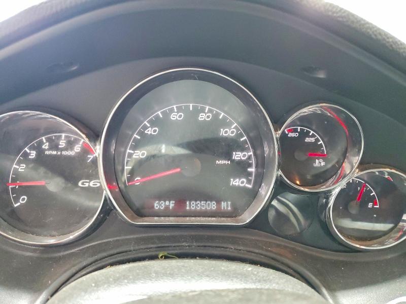 2010 Pontiac G6 VIN 1G2ZA5EK8A4138671 COPART salvage auction — MECHANICAL, MT - CERTIFICATE OF TITLE, sold $175 on 2026-08-24 (photo 9)