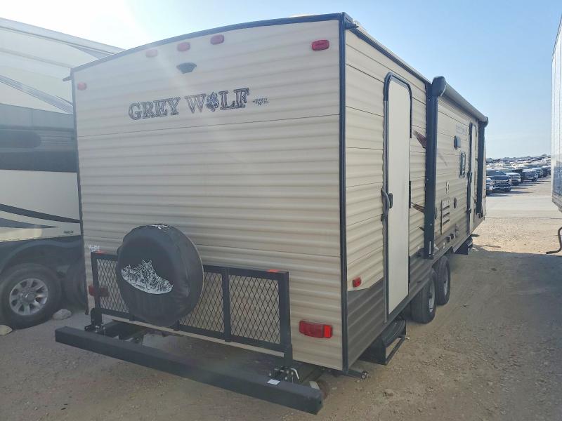 2017 Cherokee by forest r VIN 4X4TCKB24HX126373 COPART salvage auction — ROOF, TX - SALVAGE VEHICLE TITLE, sold $3,350 on 2026-09-17 (photo 4)