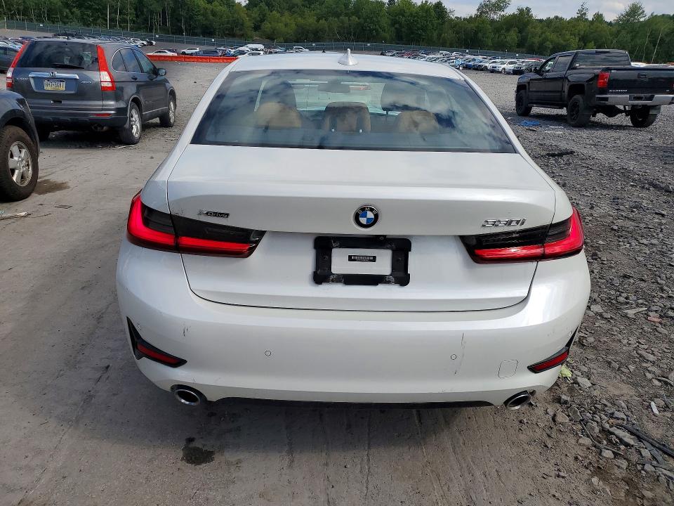 2021 BMW 3er VIN 3MW5R7J0XM8B79675 COPART salvage auction — FRONT END, Pa - Certificate Of Salvage, sold $14,900 on 2026-08-26 (photo 6)