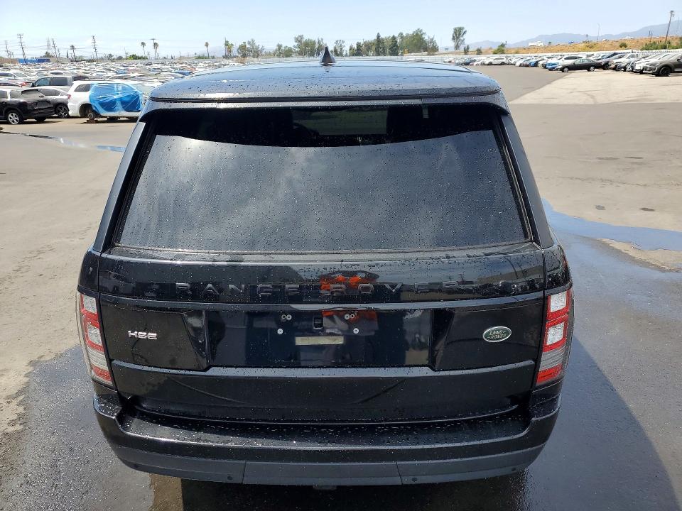2017 Land rover RANGE ROVER VIN SALGS2FV6HA379849 COPART salvage auction — MINOR DENT/SCRATCHES, Nv - Dis/Dlr/Exp Only Clean Title (P), sold $11,600 on 2026-08-26 (photo 6)
