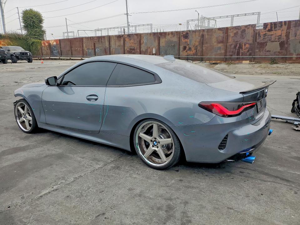 2022 BMW VIN WBA53AP09NCK94459 COPART salvage auction — FRONT END, Ca - Salvage Certificate, sold $12,300 on 2026-08-12 (photo 2)