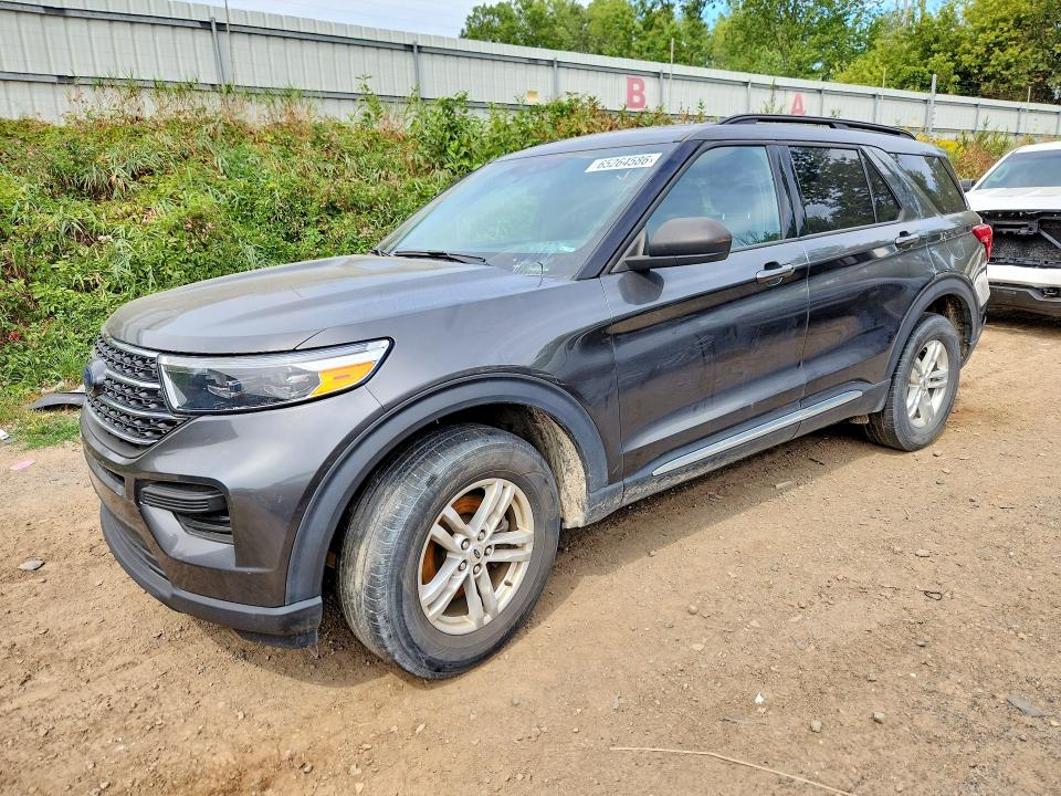 2020 Ford Explorer VIN 1FMSK8DH6LGB20538 — COPART salvage auction photo